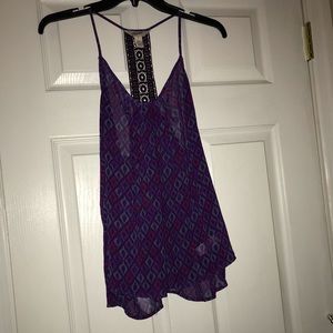Purple tank top